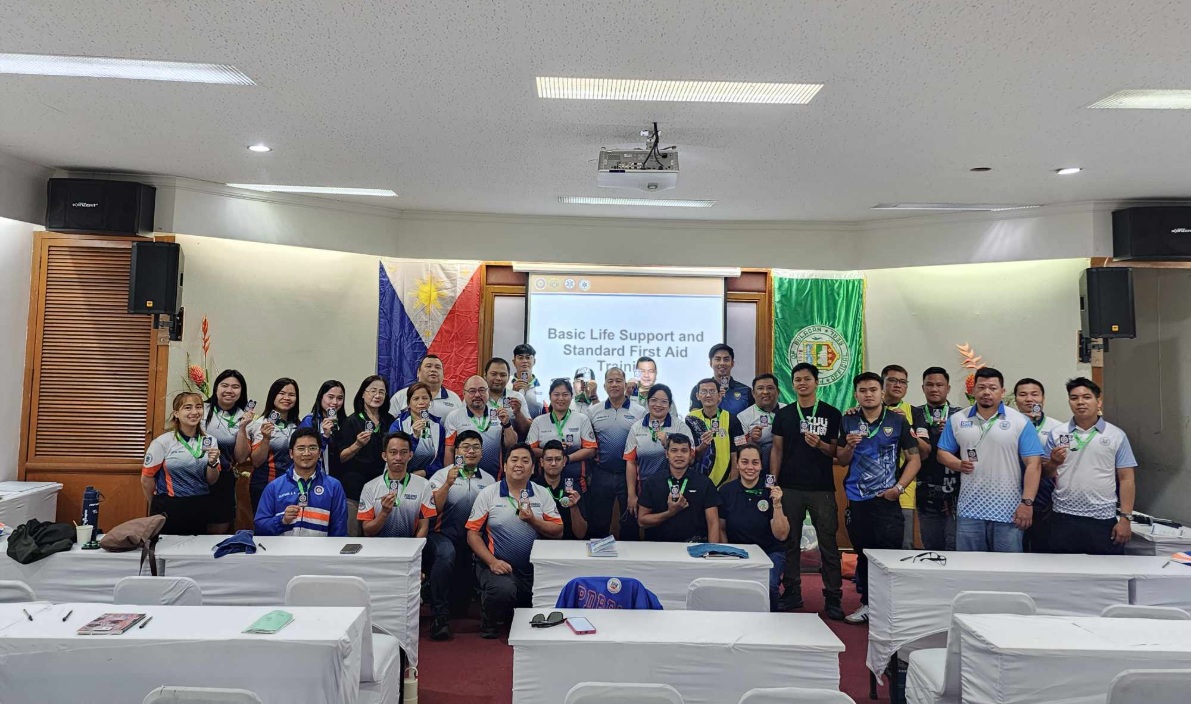 DOH Training on BLS-CPR at PCMDRRMO Hiyas Convention Center, City of Malolos, Bulacan with Sir Manuel M. Lukban, Jr. (Feb. 18-21, 2025)